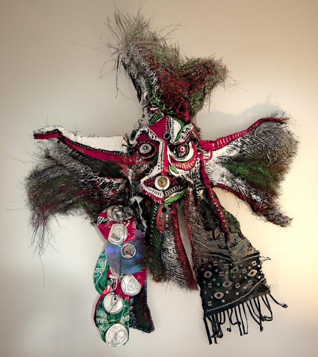 Masque à la plume