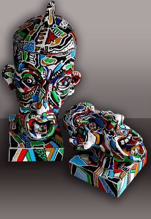 Têtes - face à face