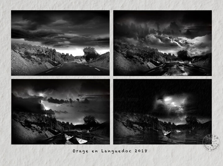 Orage en Languedoc